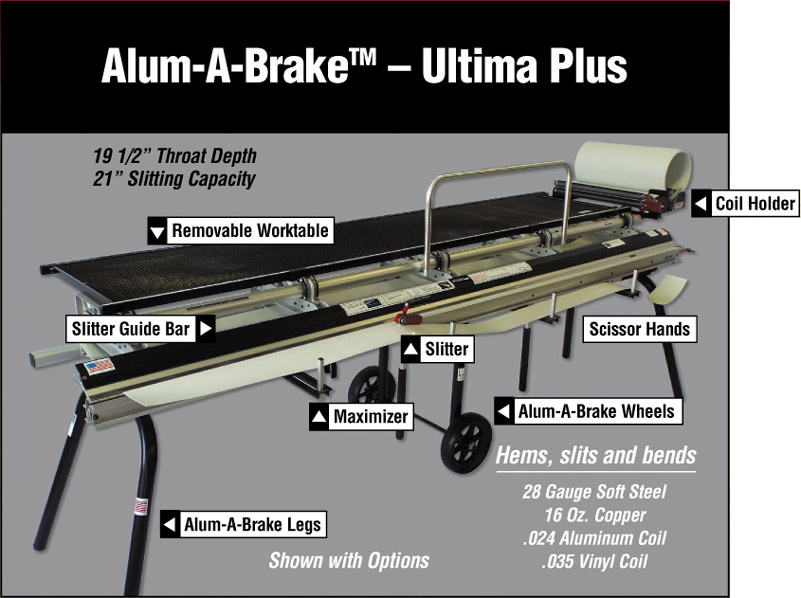 Aluminum Siding Brakes by AlumAPole Corporation AlumABrake